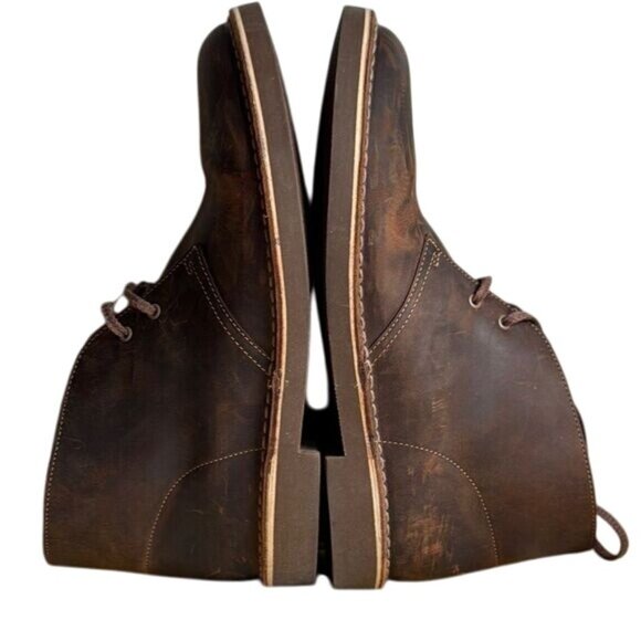 Clarks Bushacre 2 Dark Brown Ankle Chukka Desert Boots Shoes men’s size 10M main image 2